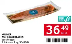 Transgourmet Kulmer asc gravedlachs Angebot