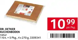 Transgourmet Dr. oetker kuchenboden Angebot