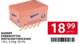 Transgourmet Manner eierbiskotten wirtschaftspackung Angebot