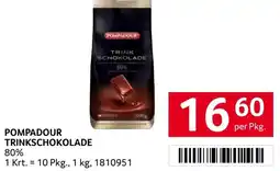 Transgourmet Pompadour trinkschokolade Angebot