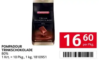 Transgourmet Pompadour trinkschokolade Angebot