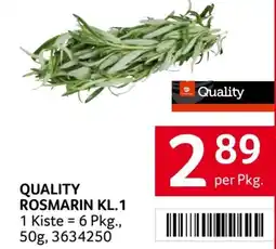 Transgourmet Quality rosmarin kl.1 Angebot