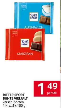 Transgourmet Ritter sport bunte vielfalt Angebot