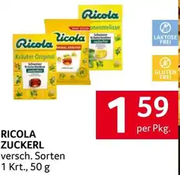 Transgourmet RICOLA ZUCKERL Angebot