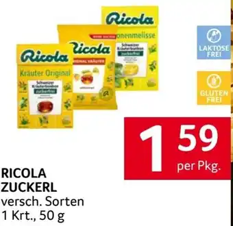 Transgourmet RICOLA ZUCKERL Angebot