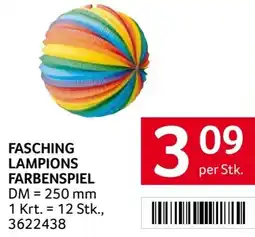 Transgourmet Fasching lampions farbenspiel Angebot