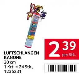 Transgourmet Luftschlangen kanone Angebot