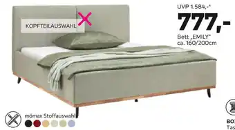 Mömax Bett,,EMILY" Angebot