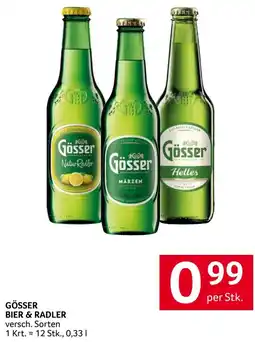 Transgourmet Gösser bier & radler Angebot