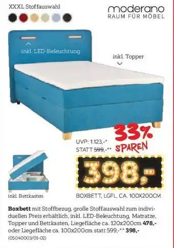 XXXLutz BOXBETT Angebot