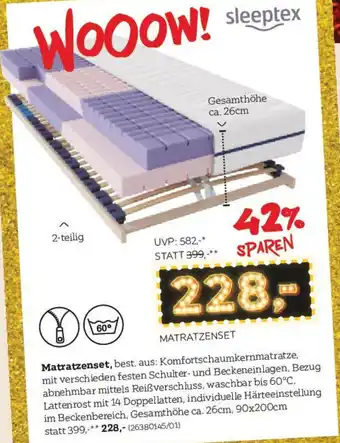 XXXLutz Matratzenset Angebot