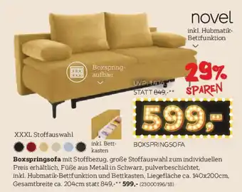 XXXLutz Boxspringsofa Angebot