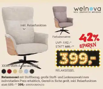 XXXLutz Relaxsessel Angebot