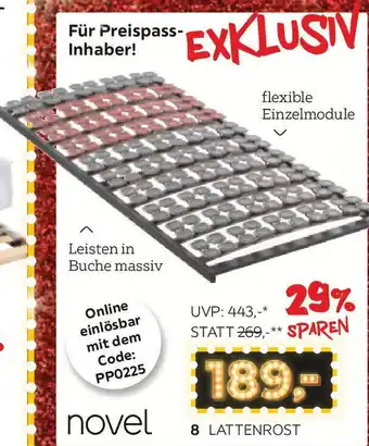 XXXLutz lattenrost Angebot