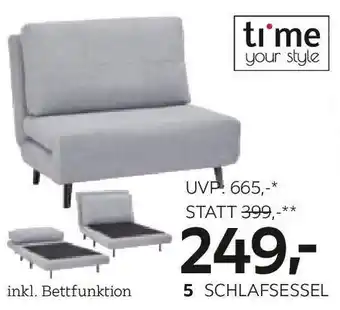 XXXLutz schlafsessel Angebot