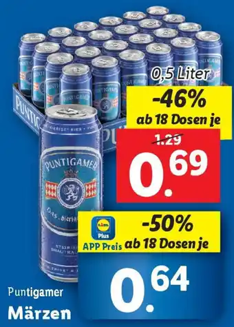 Lidl Puntigamer Märzen Angebot