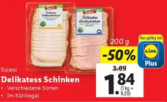 Lidl Delikatess Schinken Angebot