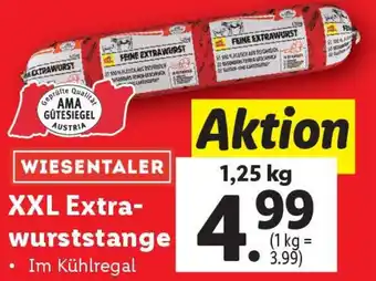 Lidl XXL Extra- wurststange Angebot