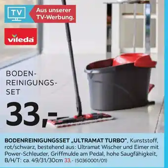 Möbelix Bodenreinigungsset „ultramat turbo", Angebot