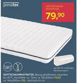 Möbelix Primatex Komfortschaummatratze Angebot