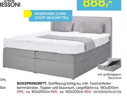 Möbelix Boxspringbett mit Topper Mit Bettkasten Angebot