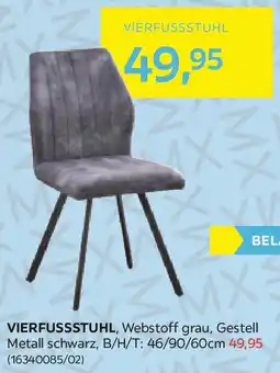 Möbelix Vierfussstuhl Angebot