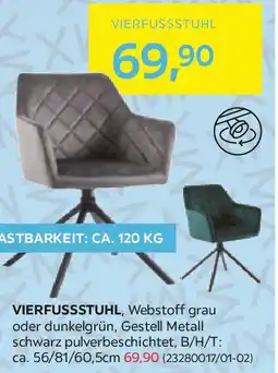 Möbelix Vierfussstuhl Angebot