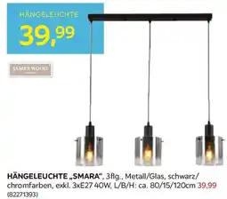 Möbelix Hängeleuchte,,smara", Angebot