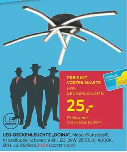 Möbelix Led-deckenleuchte,,doina" Angebot