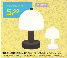 Möbelix Tischleuchte „mio" Angebot