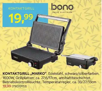 Möbelix Kontaktgrill „marko" Angebot