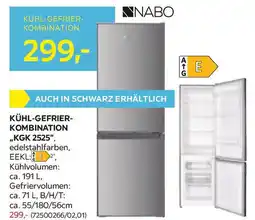 Möbelix Kühl-gefrier- kombination ,,kgk 2525 Angebot