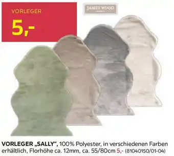 Möbelix James Wood Vorleger Sandfarben/Beige Angebot