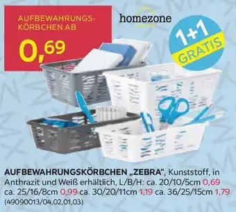 Möbelix Aufbewahrungskörbchen,,zebra" Angebot