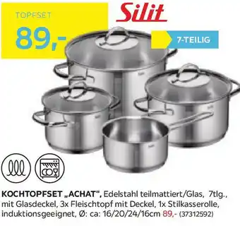 Möbelix Kochtopfset „achat" Angebot