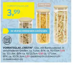 Möbelix Vorratsglas,,cristin" Angebot