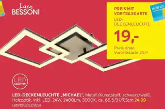 Möbelix Led-deckenleuchte,,michael" Angebot