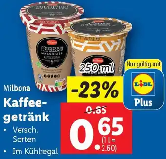 Lidl Kaffee- getränk Angebot