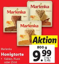 Lidl Honigtorte Angebot