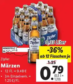 Lidl Zipfer Märzen Angebot