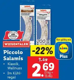 Lidl Piccolo Salamis Angebot