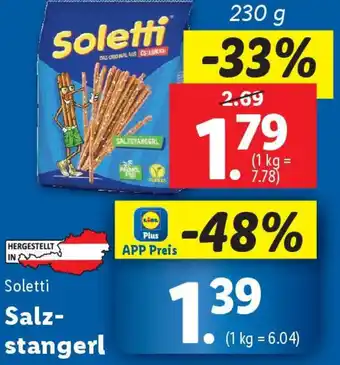 Lidl Soletti Salz- stangerl Angebot