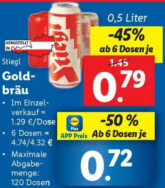 Lidl Gold- bräu Angebot