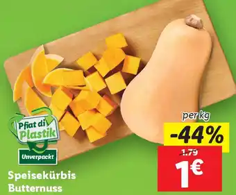 Lidl Speisekürbis Butternuss Angebot