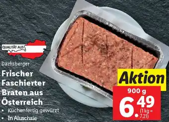 Lidl Frischer Faschierter Braten aus Österreich Angebot