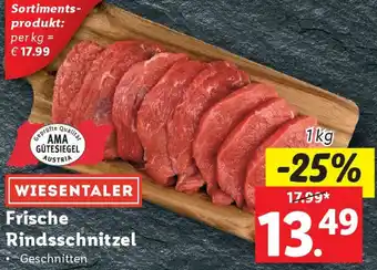 Lidl Frische Rindsschnitzel Angebot