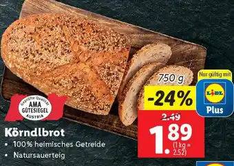 Lidl Körndlbrot Angebot