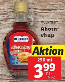 Lidl Mcennedy ahorn- sirup Angebot