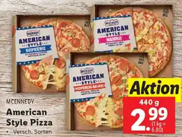 Lidl Mcennedy american style pizza Angebot