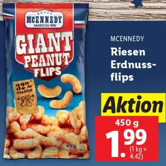 Lidl Riesen Erdnuss- flips Angebot